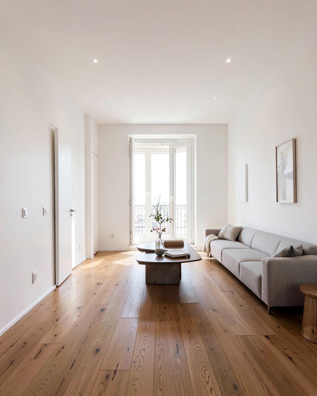 The same Athens apartment interior after renovation by Birsi